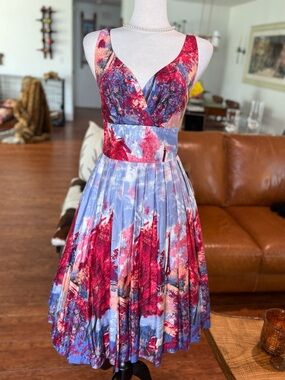 💐 Retrospec’d Elizabeth in Gay Pari Retro Spring Summer Dress